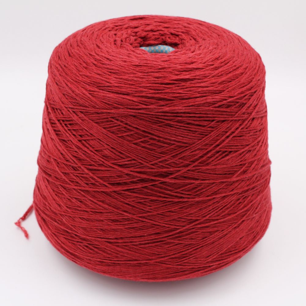 PIUMA 100% cashmere yarn nm 3200 red 670 gr cones