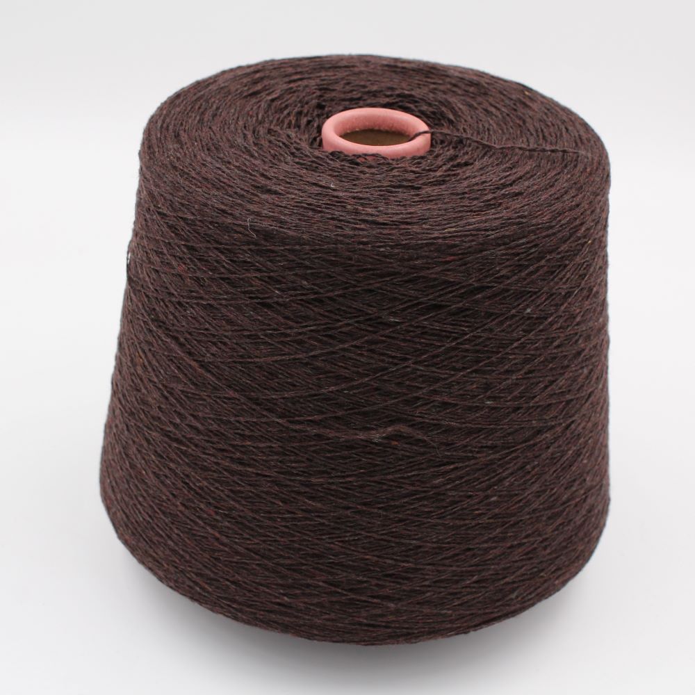 100% Cashmere nm 2/14 color brown cones 510 gr