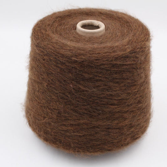 Filato 60% Alpaca 40% Poliammide nm 9000 colore marrone rocche 600 gr