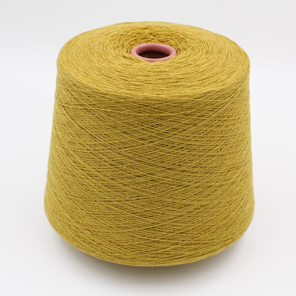 Filato 2/28 100% Cashmere colore oliva rocche 510gr