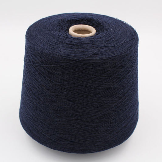 Filato 2/28 100% Cashmere colore blu rocche 520gr