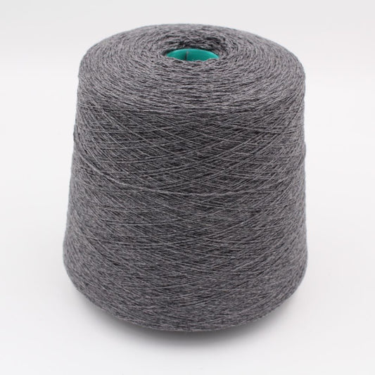 Cashmere 100% nm 2/15 colore grigio medio rocche 420gr