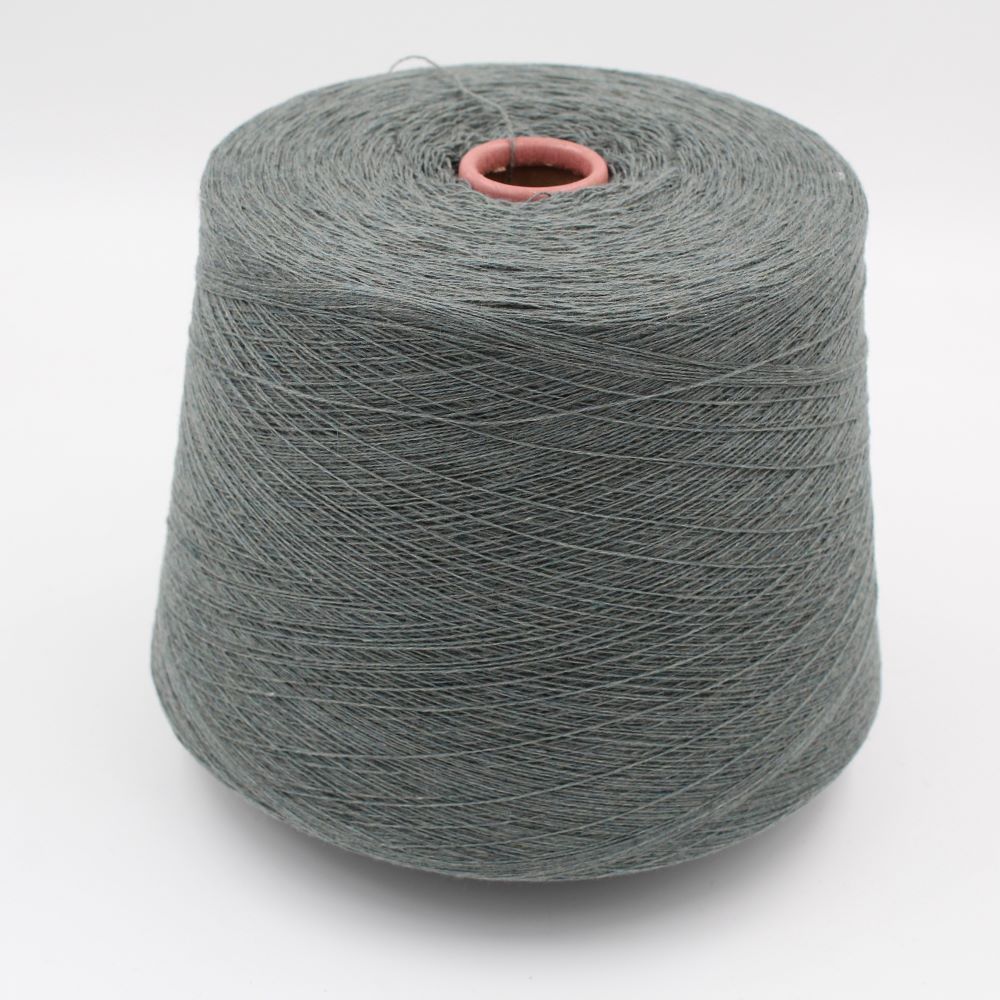 Filato 2/28 100% Cashmere colore verde rocche 540gr