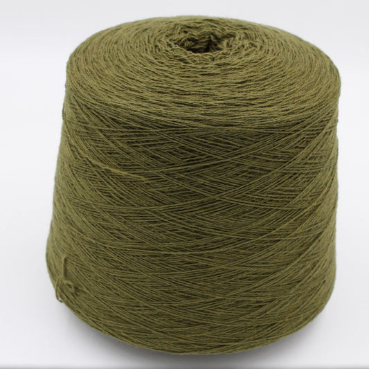 Cashmere 100% nm 2/15 colore verde scuro rocche 540gr