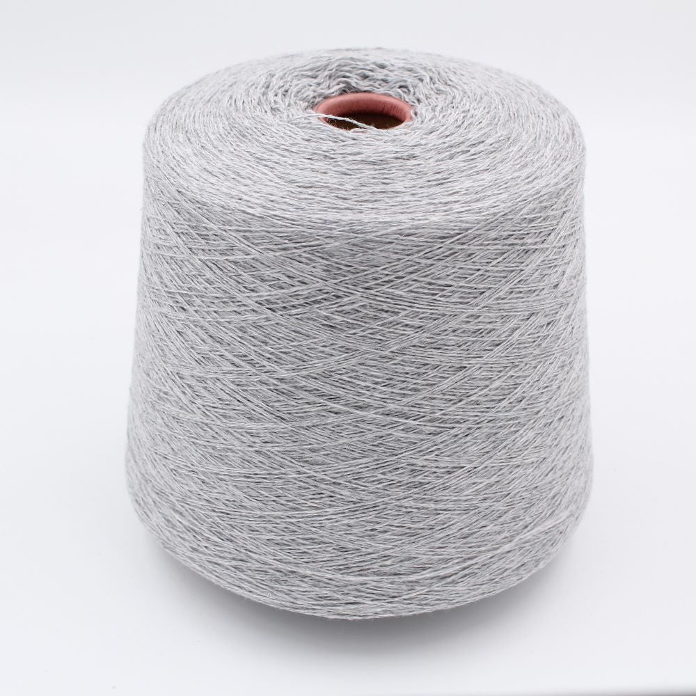 Cashmere 100% nm 2/14 colore grigio perla rocche 470gr