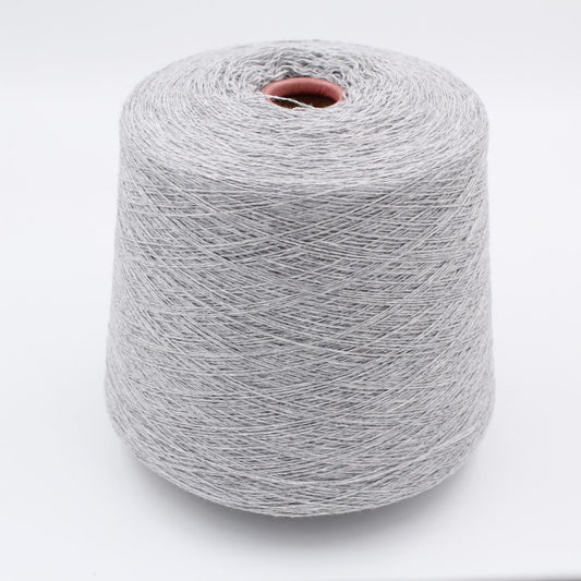 Cashmere 100% nm 2/14 colore grigio perla rocche 470gr