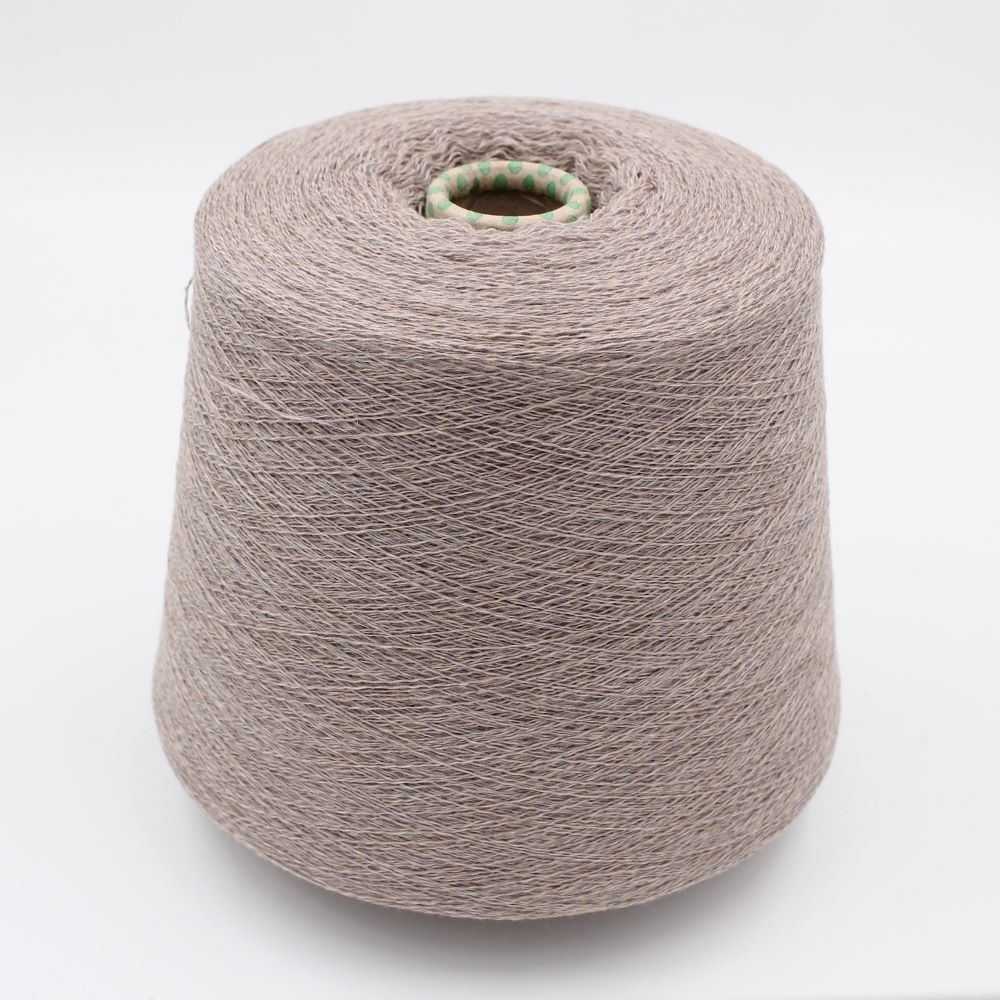 2/30 70% extrafine merino 30% cashmere color dark brown melange cones 520 gr