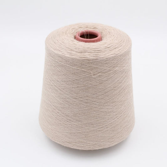 Filato Cashmere 100% nm. 2/48 colore beige rocche 460 gr