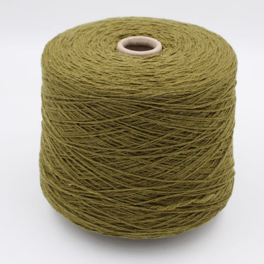 100% Cashmere nm. 3000 colore verde rocche 500gr