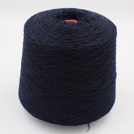 Cashmere 100% nm 2/14 colore blu rocche 490gr