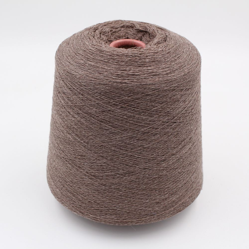 2/28 70% merino extrafine 30% cashmere colore dark brown rocche 450gr