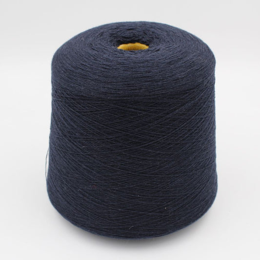 Yarn 2/28 100% Cashmere color blue cones 480gr