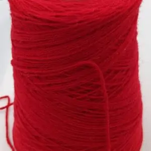 100% Ecocashmere 3250 colore rosso rocche 230 gr