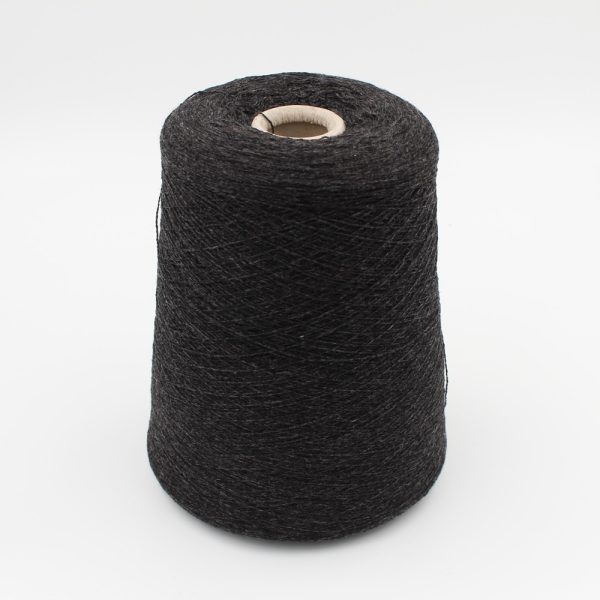 Yarn 2/28 100% cashmere for knitting machine 12 color anthracit cones 560 gr