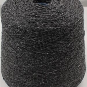 Yarn 3500 100% cashmere button color dark grey cones 500 gr