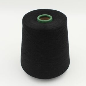 3/80 100% cashmere color black cone 460 gr