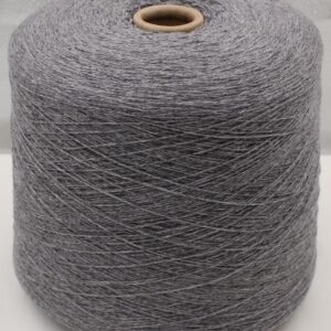 Yarn 2/15 100% Cashmere color grey cones 460 gr