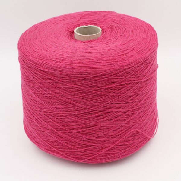 2/13 100% Recycled Cashmere color fucsia cones 500 gr