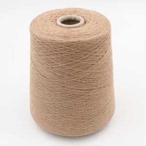 2/28 100% cashmere colore beige rocche 570 gr