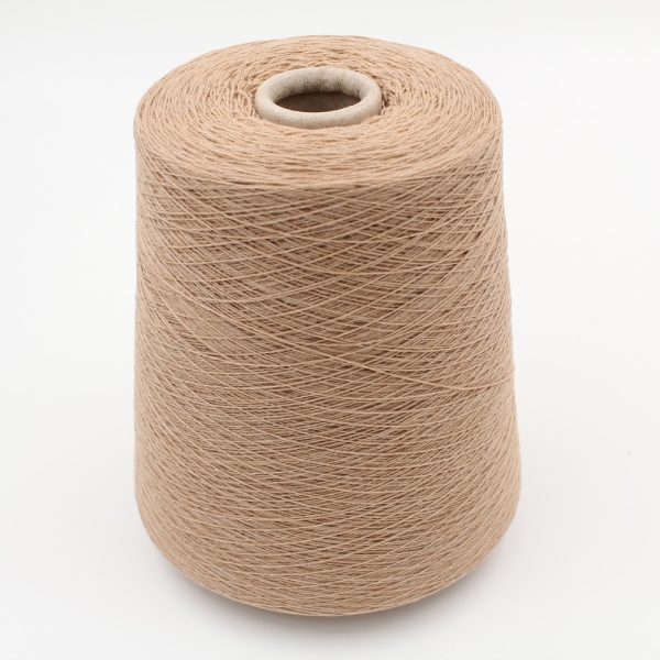 2/28 100% cashmere colore beige rocche 570 gr