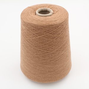 Filato 2/28 100% Cashmere per macchina 12 colore beige rocche 510 gr