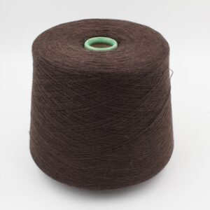 3/26 yarn 100% baby alpaca brown color cones 560 gr
