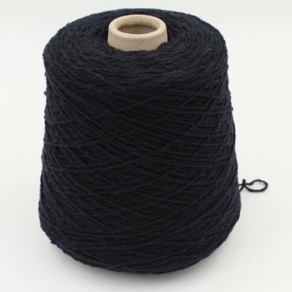 CASH-RHUM Filato cashmere 1750 colore blu rocche 500 gr