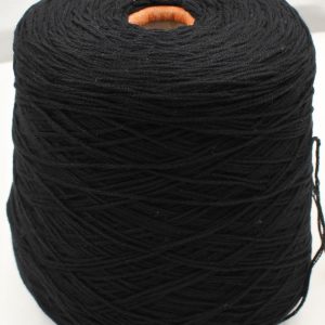 ERIKA 100% cashmere yarn 3500 color black cones 470 gr