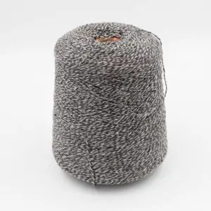 100% cashmere yarn 6300 color grey mouline cones 460 gr
