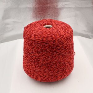 100% cashmere yarn 6x2/27 color orange moulinè cones 470 gr