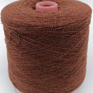Filato seta 40% cashmere 60% 6000 colore brown mouline rocche 500 gr