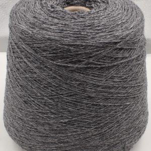 Cashmere yarn 2/6000 color medium grey cones 540 gr