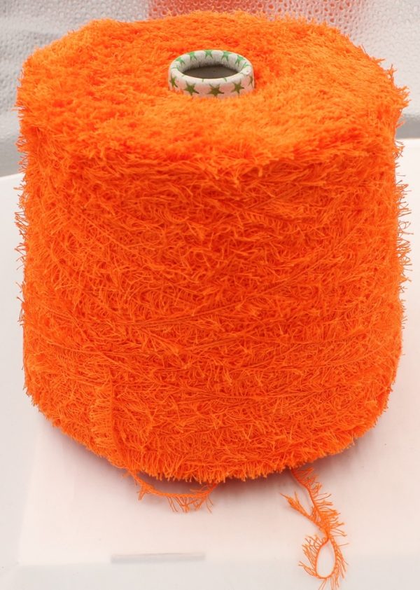 Fringe 0.8 mm 100% cotton color orange cones 480 gr