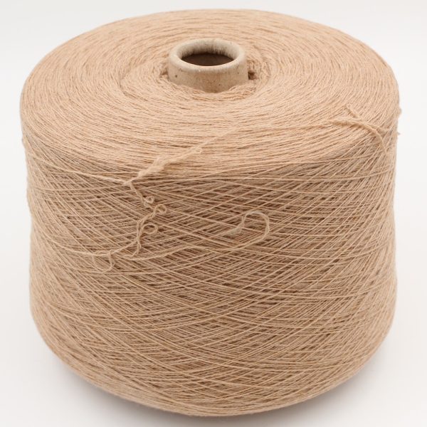 Filato Cashmere 100% 2/28 colore beige rocche 570 gr