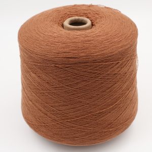 100% cashmere yarn Nm. 2/26 color camel cones 490 gr