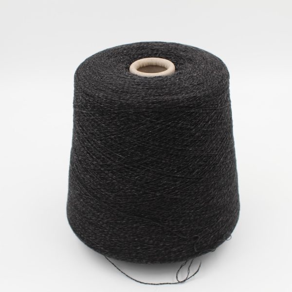 Yarn 2/28 100% Cashmere colore anthracit moulinè cones 460 gr