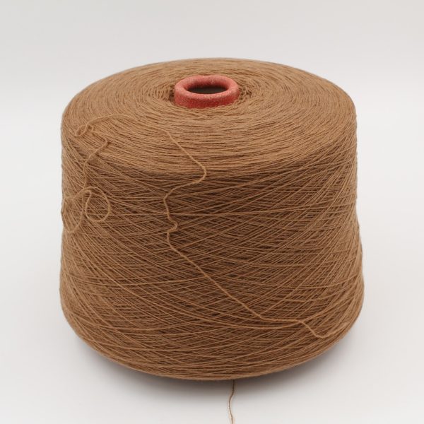 Filato 2/28 100% Cashmere colore cammello rocche 610 gr