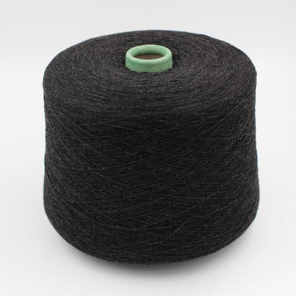 Filato Cashmere 100% 2/28 colore antracite rocche 740 gr
