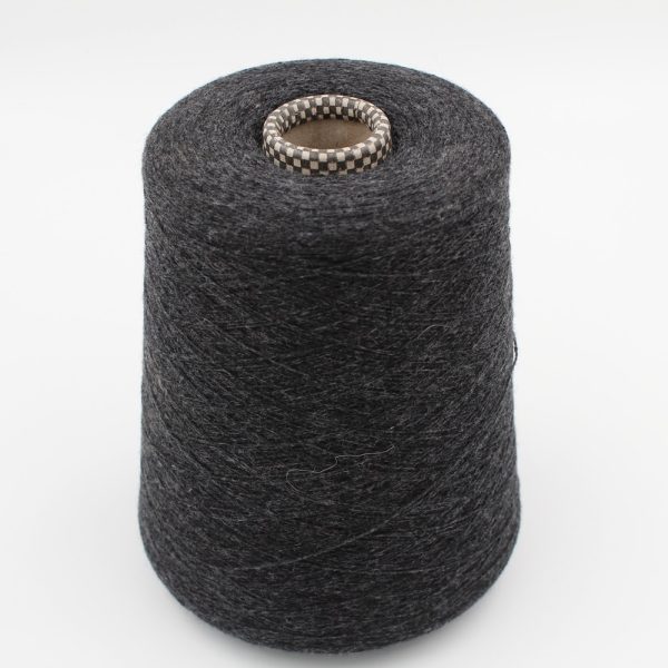 Yarn Cashmere 100% 2/28 for knitting machine 12 color grey cones 500 gr