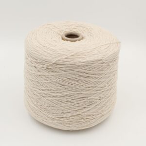 Filato cashmere 100% 4/13 colore bianco naturale rocche 500 gr