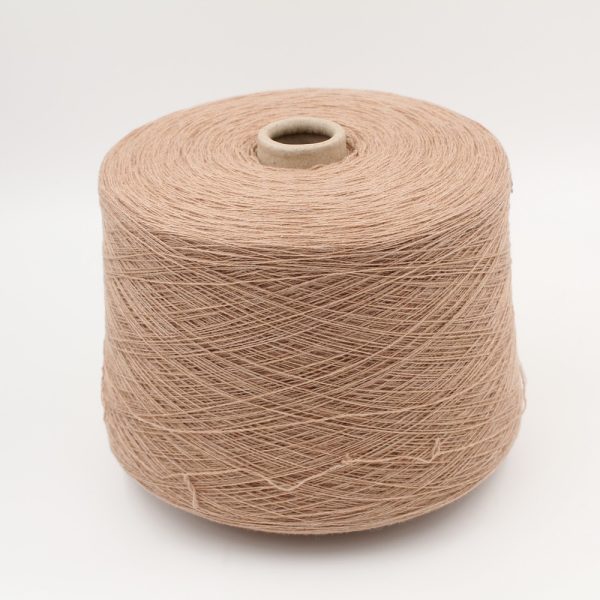 Filato Cashmere 100% 2/28 colore beige rocche 480 gr