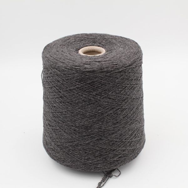 2/14 100% Cashmere color dark grey cones 500 gr