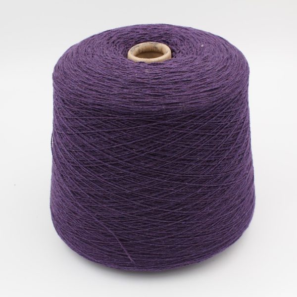 2/13 100% Recycled Cashmere color violet cones 710 gr