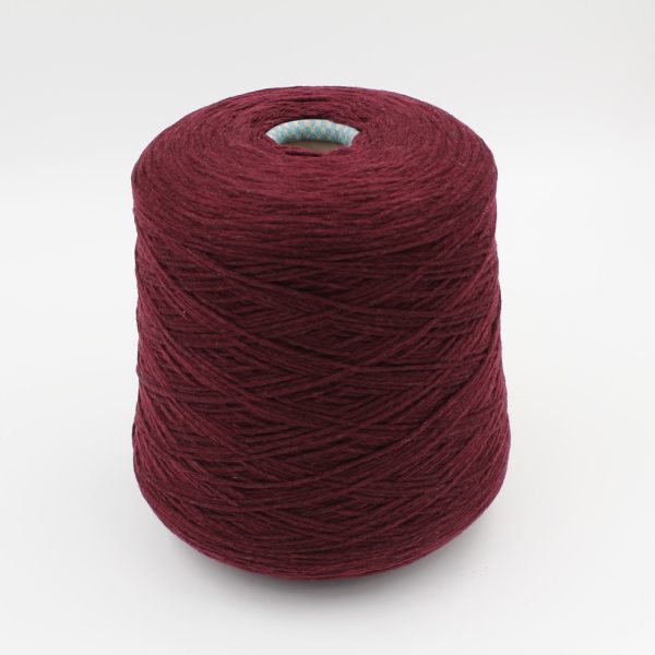 PIUMA 100% cashmere yarn nm 3200 color burgundy cones 520 gr