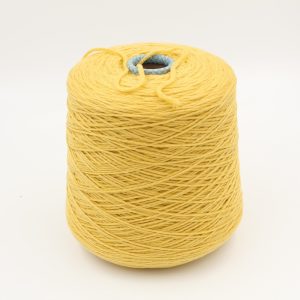 PIUMA 100% cashmere yarn nm 3200 color yellow cones 480 gr