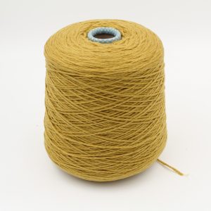 PIUMA 100% cashmere yarn nm 3200 color mustard cones 520 gr