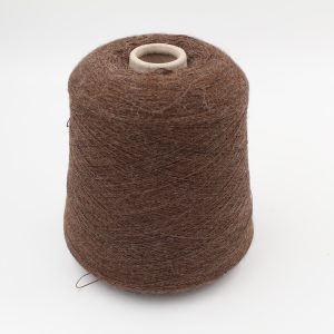 Yarn Baby Alpaca 2/28 color brown cones 780 gr