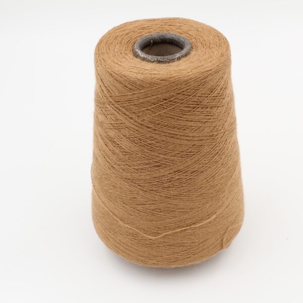 100% Baby Alpaca yarn 2/16 color beige cones 510 gr