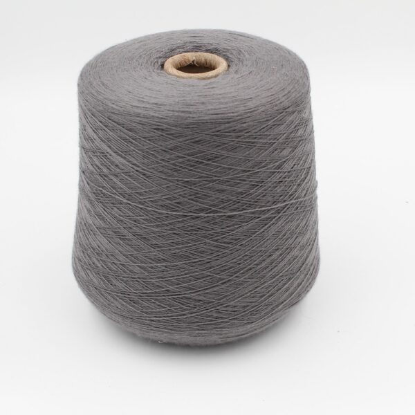 Filato merino extrafine 100% 2/30 colore grigio rocche 440 gr