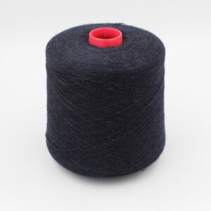 100% Baby Alpaca yarn 2/24 color blue cones 500 gr